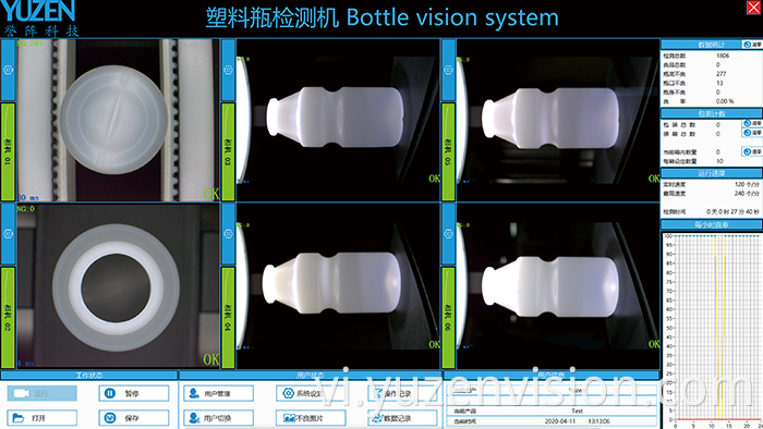 Hệ thống kiểm tra tầm nhìn chai Bottle Vision Inspection System